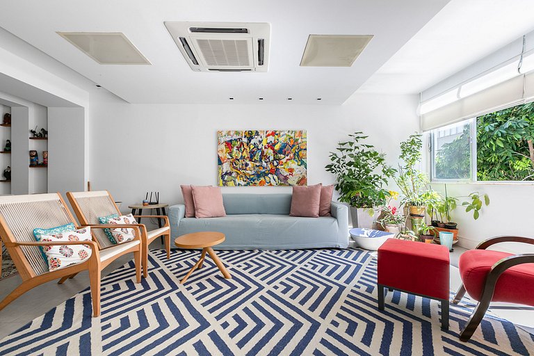 Sofisticado apartamento de 2 dormitorios en Ipanema