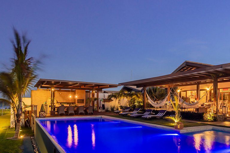 Villa Fronte Mare a Taíba