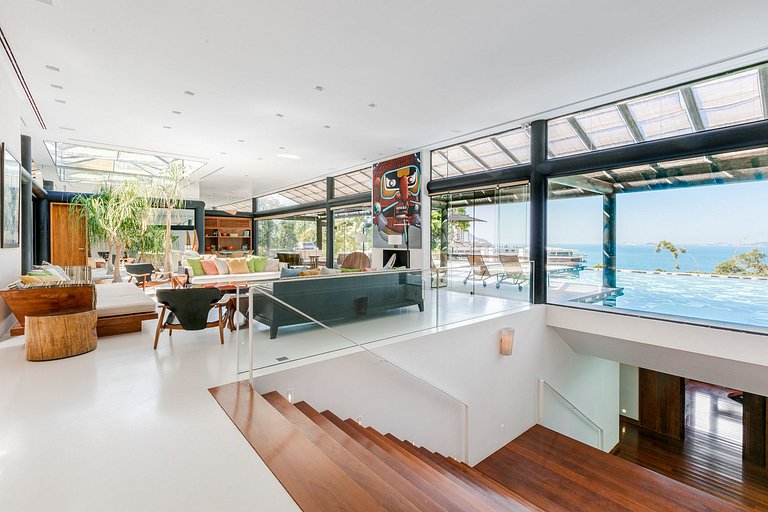 Bella e moderna villa a São Conrado