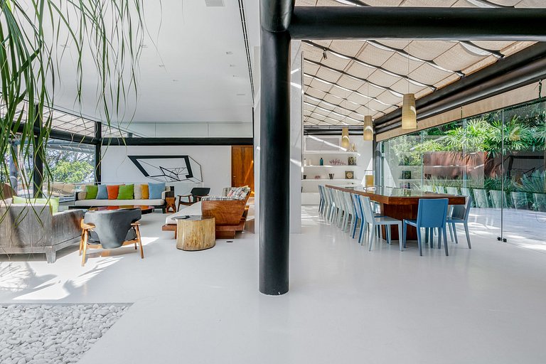 Bella e moderna villa a São Conrado