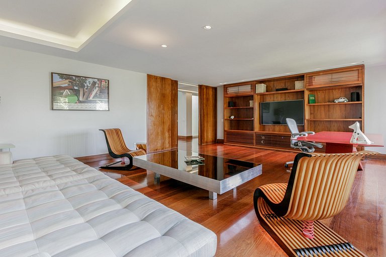 Bella e moderna villa a São Conrado