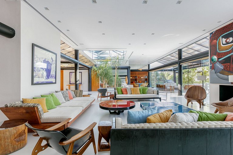 Hermosa y moderna villa en São Conrado