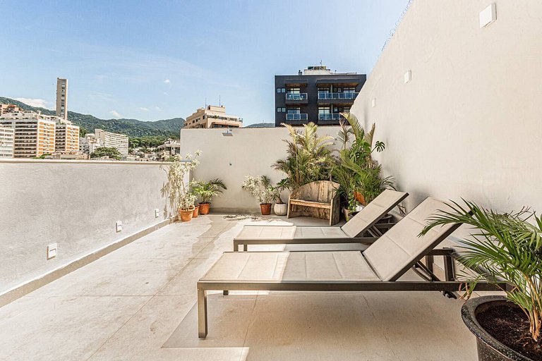 Encantadora penthouse de lujo en Leblon – Leb016