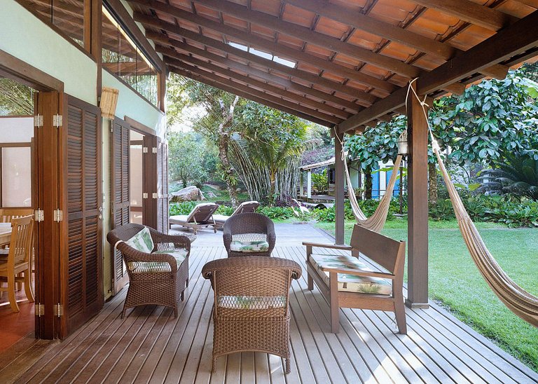 Casa paradisíaca em Ilha Grande