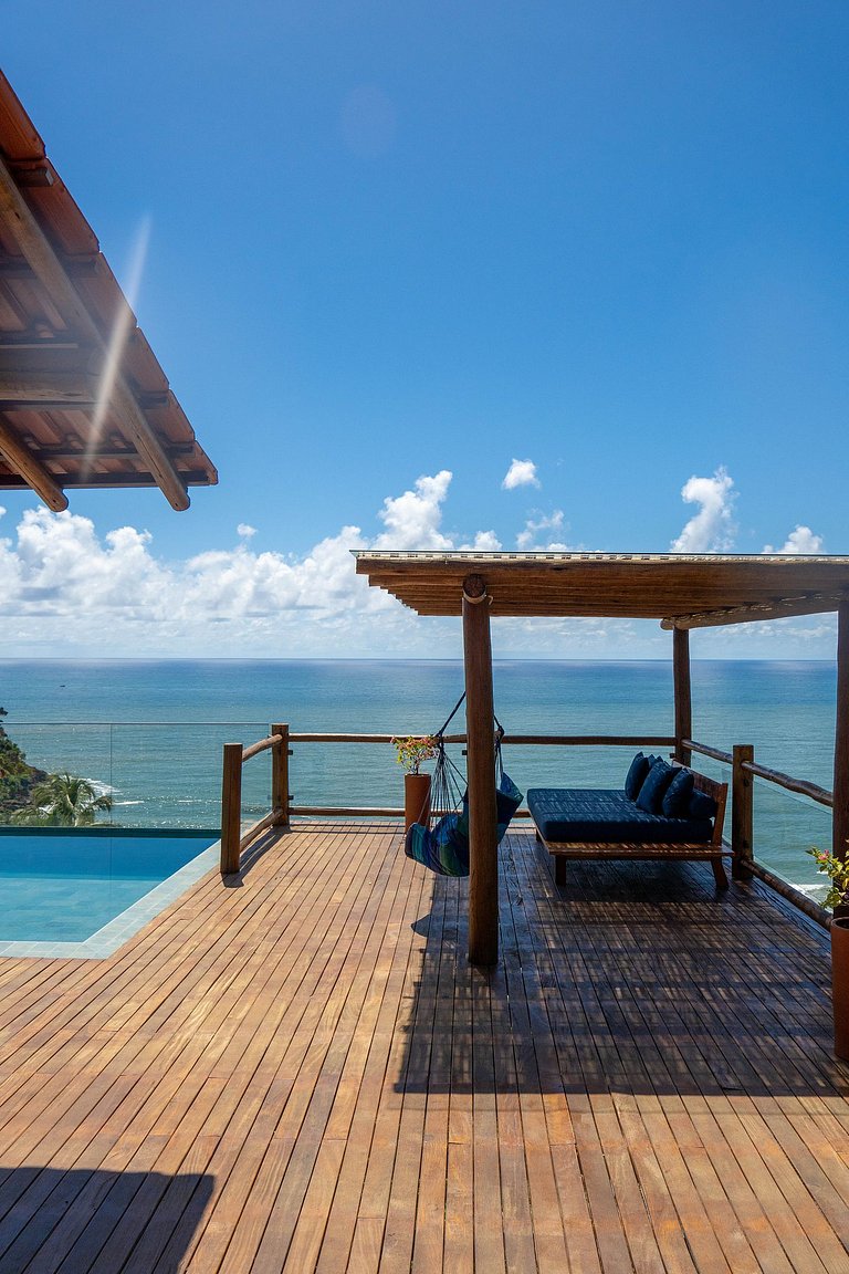 Casa con vista panoramica a Itacaré