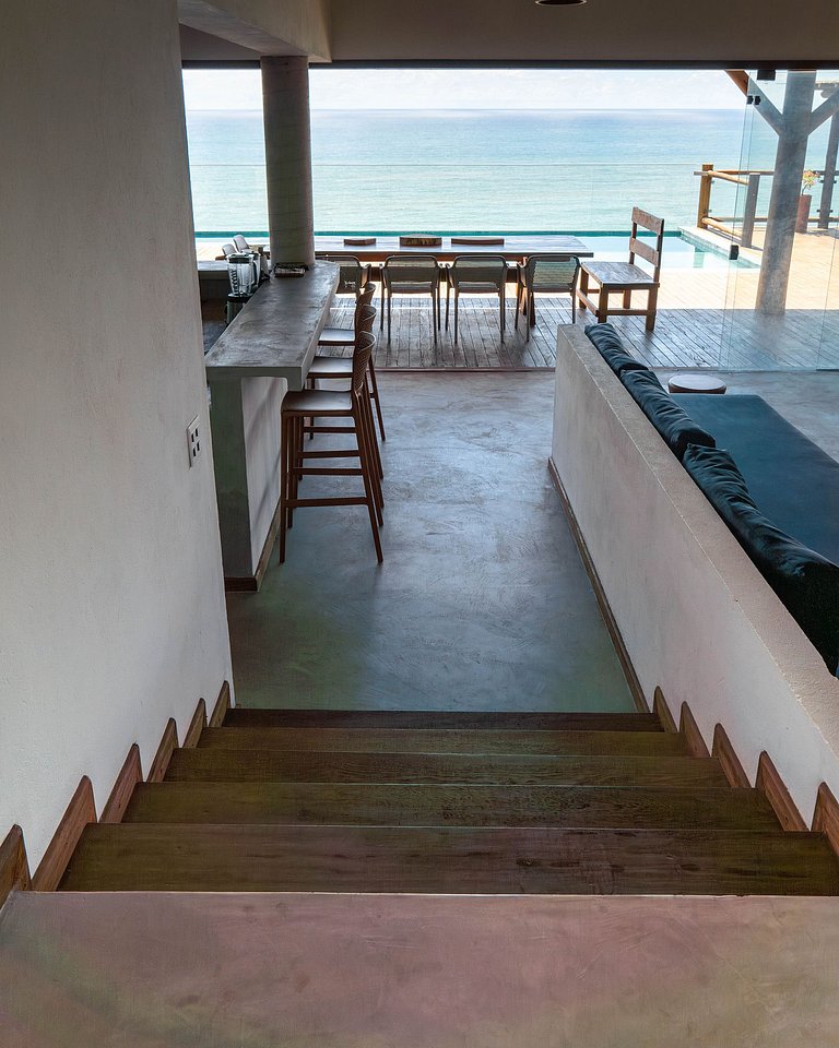 House with panoramic view in Itacaré