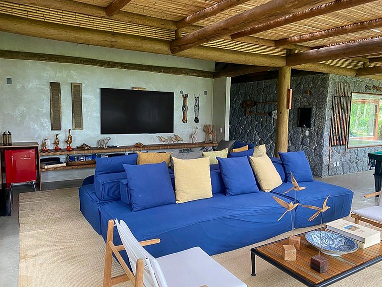 Mansão de 10 suítes em Ilha Grande