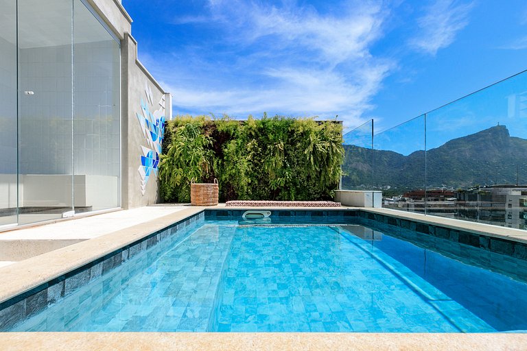 Penthouse de lujo con piscina en Leblon