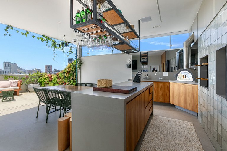 Penthouse de lujo con piscina en Leblon