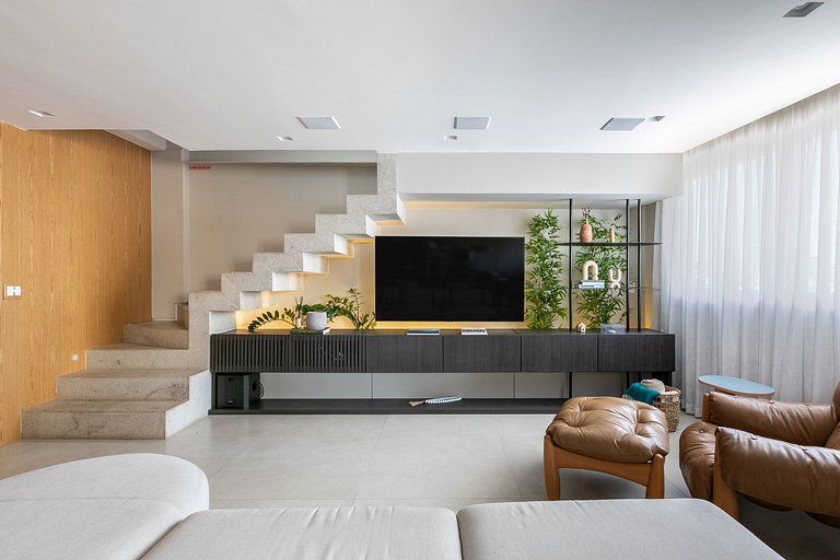 Penthouse di lusso con piscina a Leblon