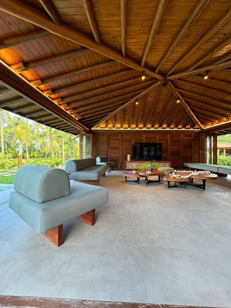 Villa Exclusiva Pé na Areia em Morro SP