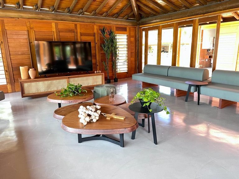 Villa Exclusiva Pé na Areia em Morro SP