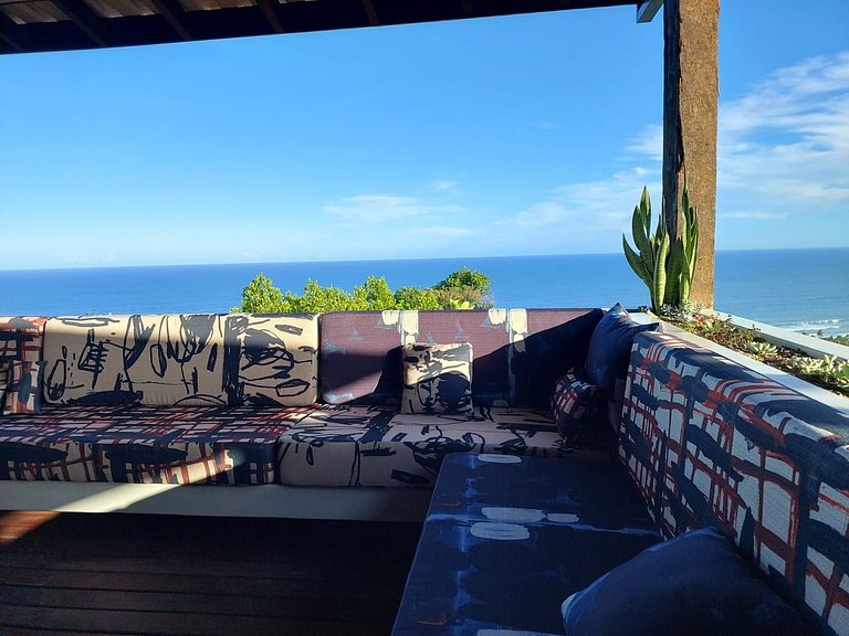 Vue sur Mer et Design au Cœur de la Nature - Srg001