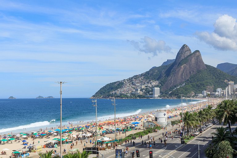 4 suítes frente mar em Ipanema - Ipa012