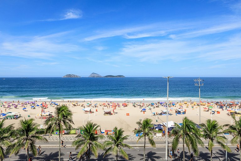 4 suítes frente mar em Ipanema - Ipa012