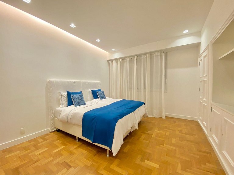 3 Suítes com vista mar próximo ao Arpoador