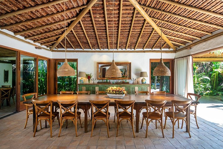 Beachfront with 8 Suites in Itapororoca - Trc004