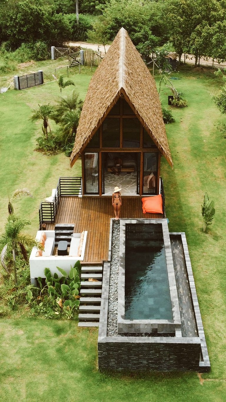 Chalet avec piscine à Saquarema, Rio de Janeiro – Saq001