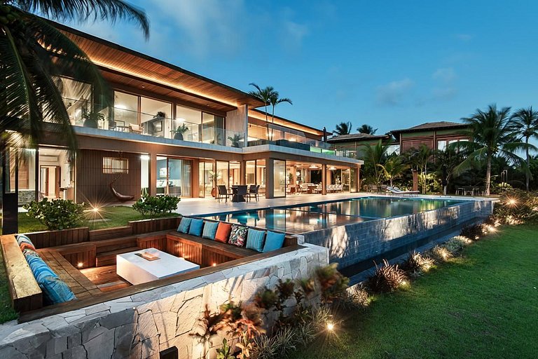 Refuge de Luxe Face à la Mer à Praia do Forte - Prf006