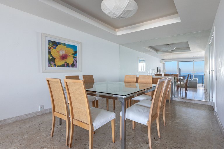 Apartamento frente mar em Ipanema - Ipá007