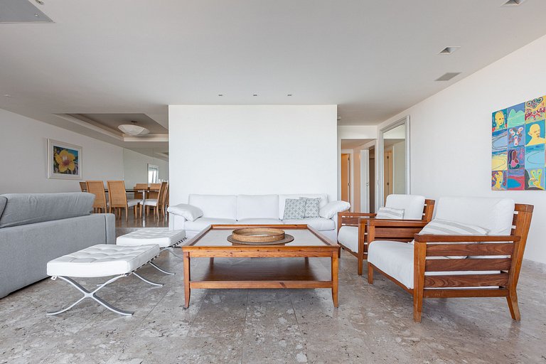 Apartamento frente mar em Ipanema - Ipá007