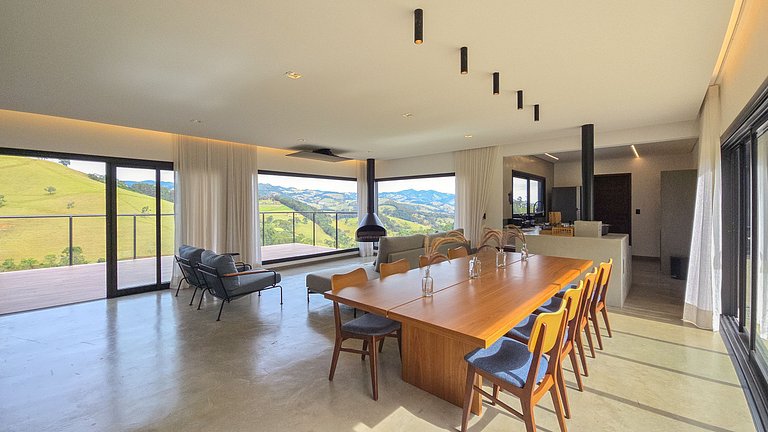 Luxury Retreat in Mantiqueira Hills - Gon001