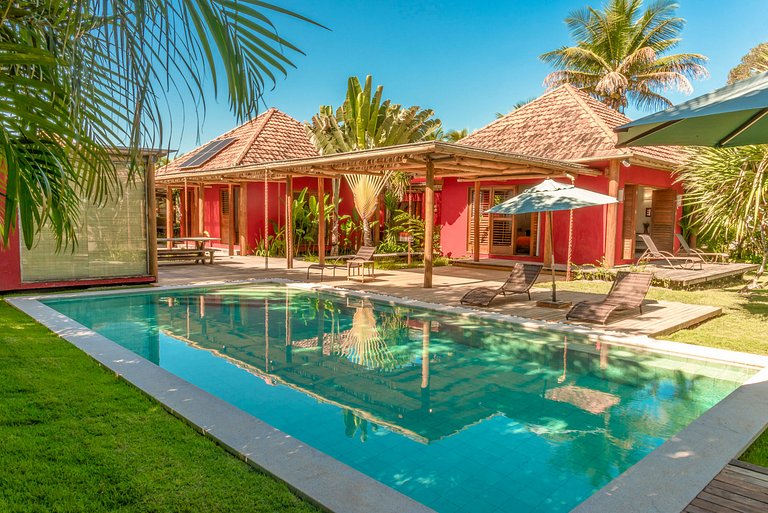 Mansión en condominio de lujo en Trancoso