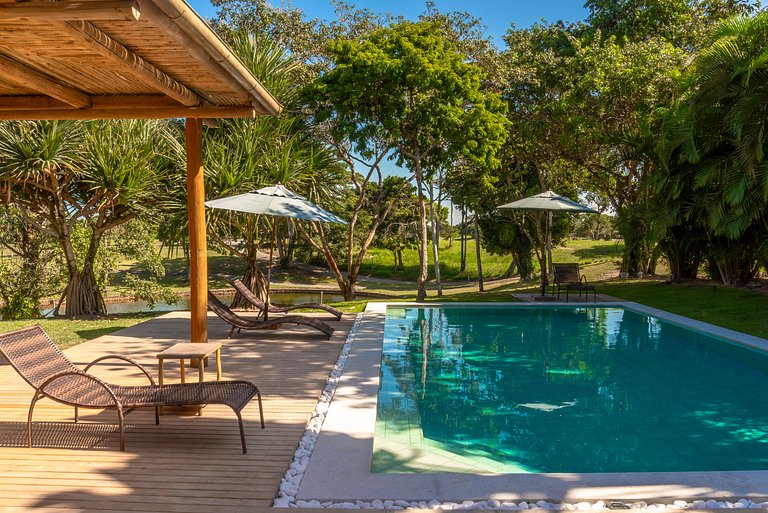 Villa em condomínio de luxo em Trancoso