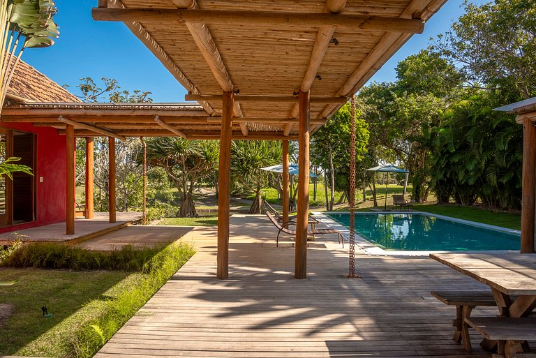 Mansión en condominio de lujo en Trancoso