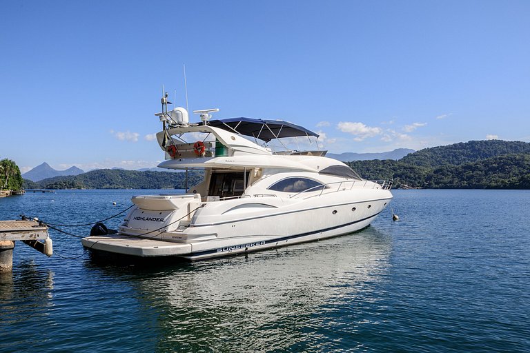 Sunseeker Manhattan 74, em Angra dos Reis - Boa010