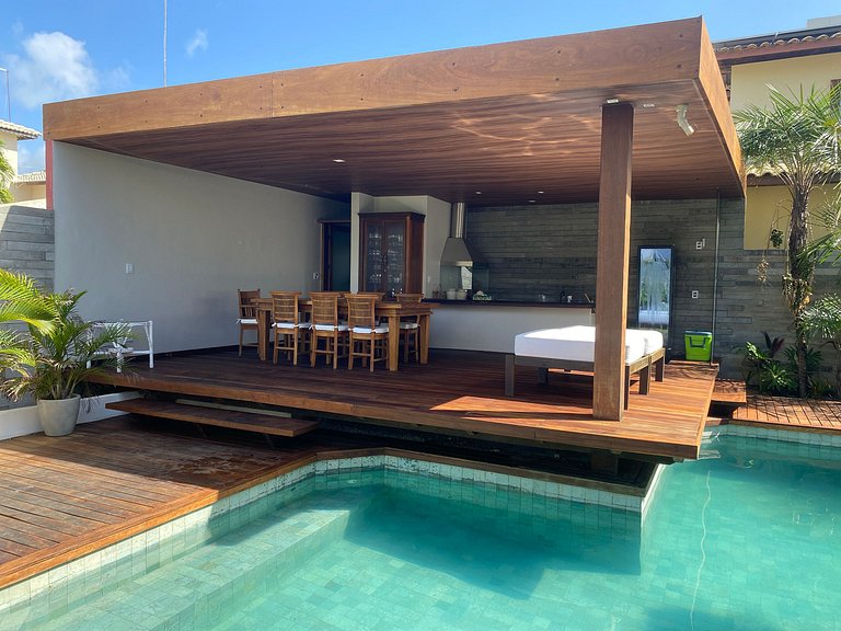 6 suites pé na areia em Guarajuba - Cam001