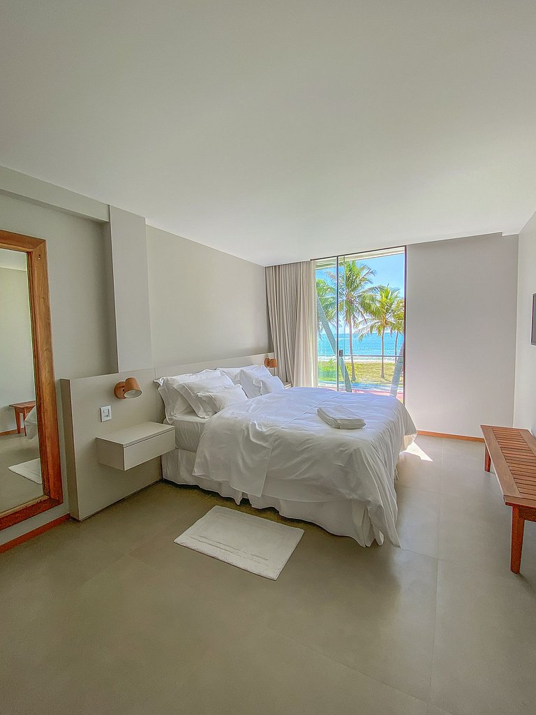 6 suites pé na areia em Guarajuba - Cam001