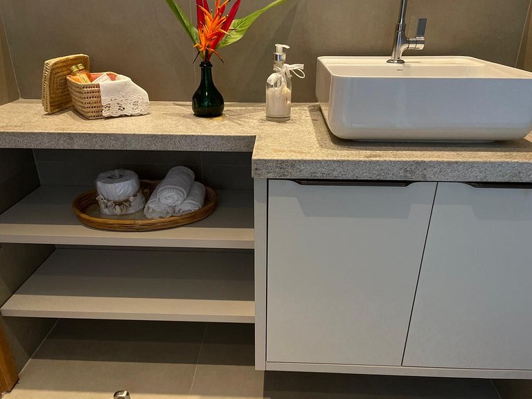 6 suites frente al mar en Guarajuba - Cam001