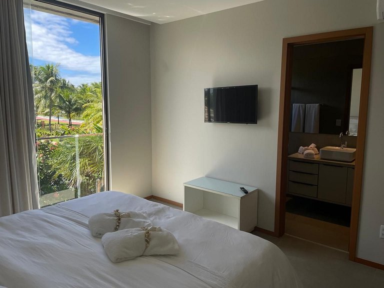 6 suites pé na areia em Guarajuba - Cam001