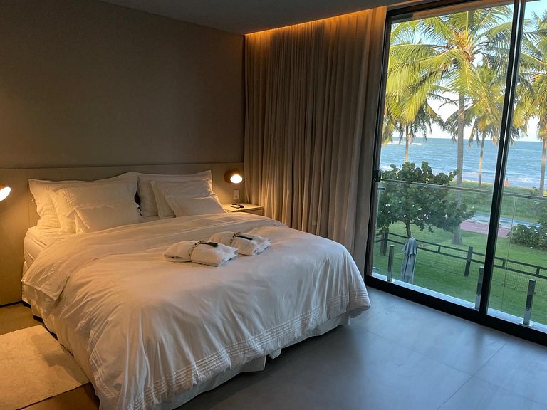 6 suites pé na areia em Guarajuba - Cam001