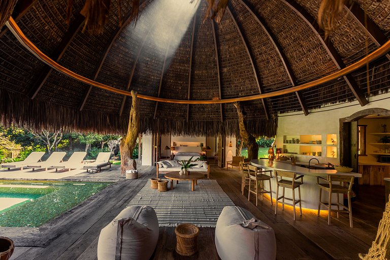 Villa avec piscine et 3 suites à Trancoso
