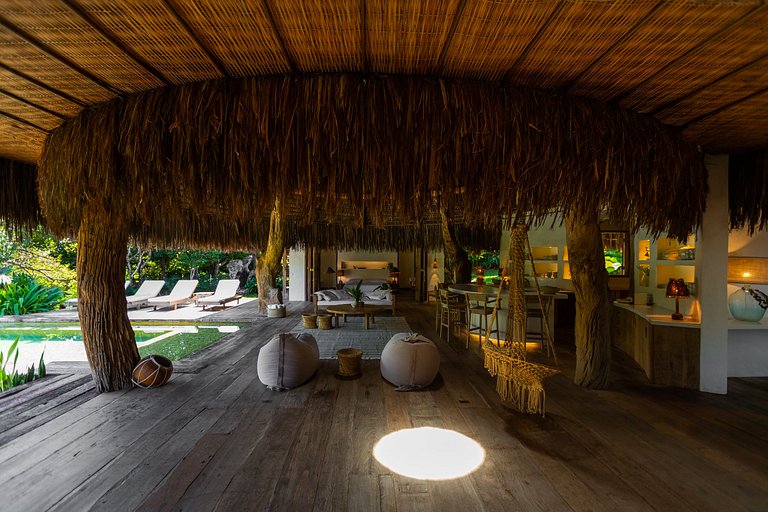 Villa con piscina e 3 suite a Trancoso