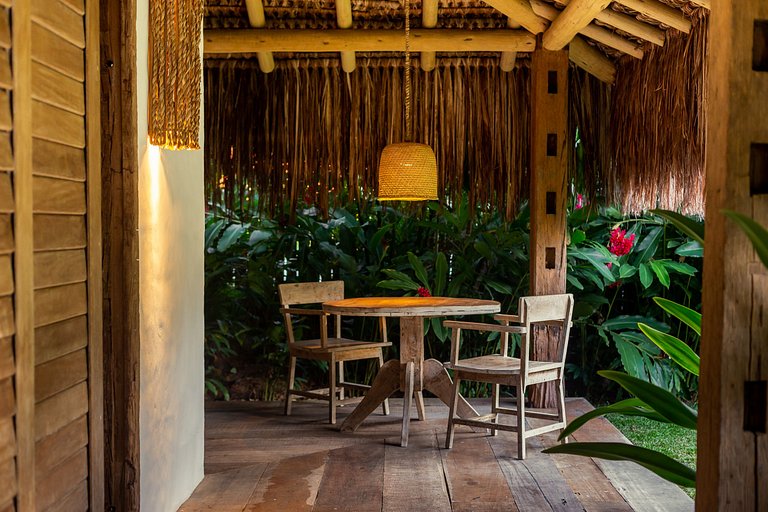Villa con piscina y 3 suites en Trancoso