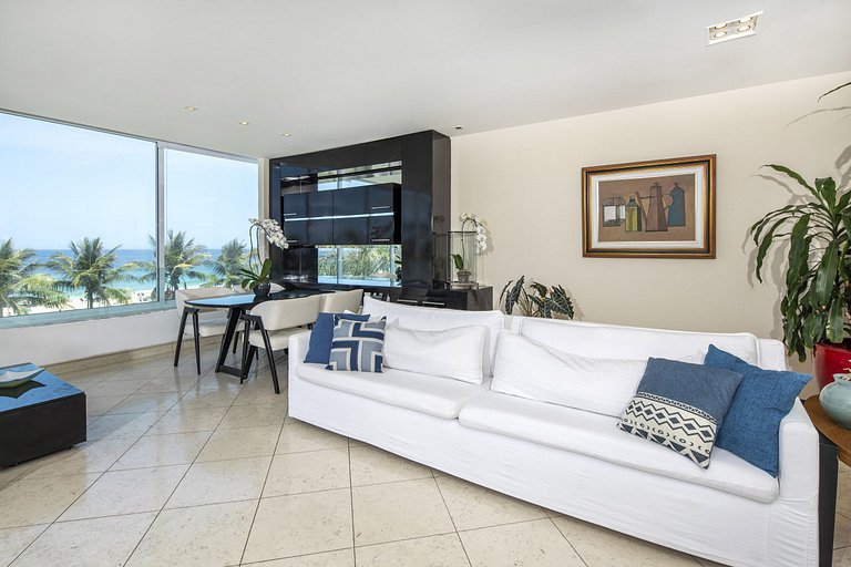 Apartamento frente-mar em Ipanema - Ipa038
