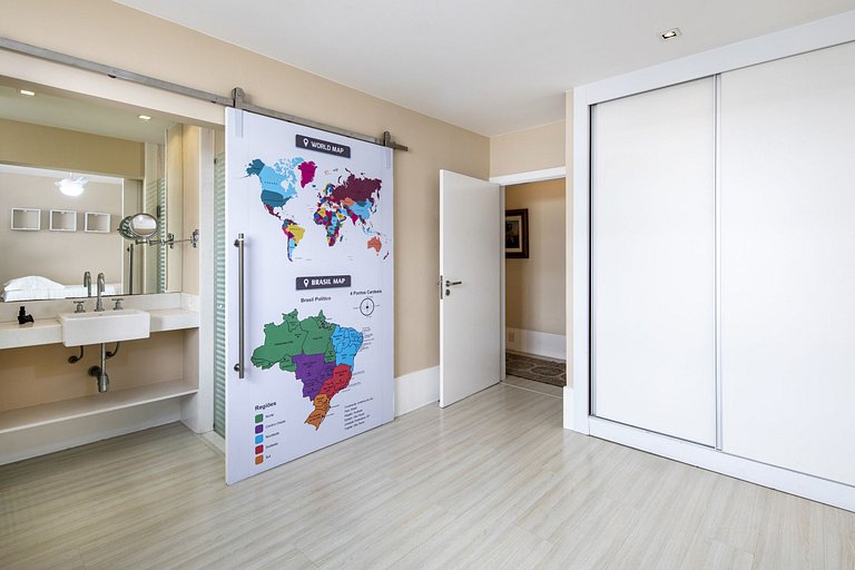 Apartamento frente-mar em Ipanema - Ipa038