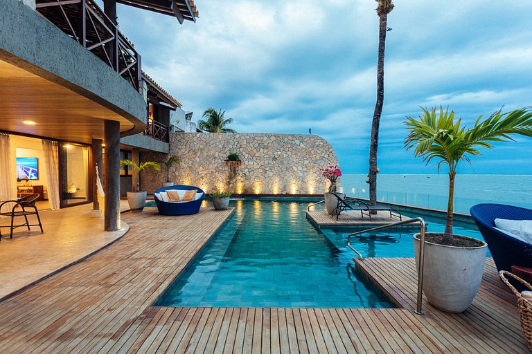 Casa frente al mar en Barra de São Miguel, Alagoas