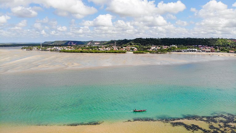 Casa frente al mar en Barra de São Miguel, Alagoas