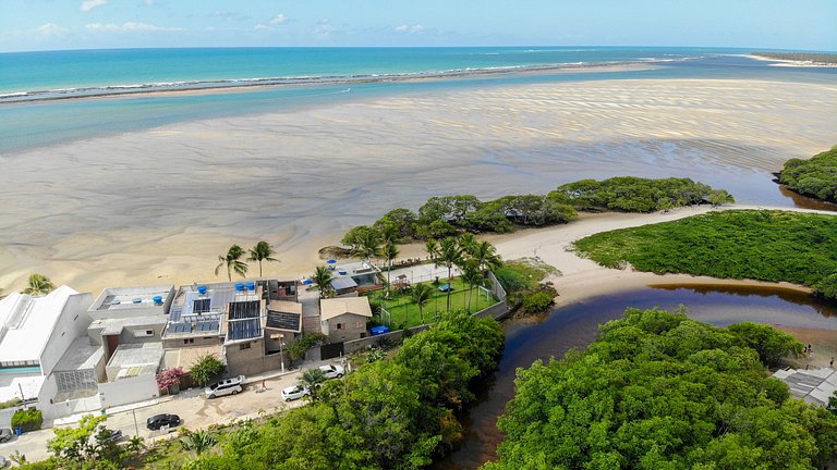Villa fronte mare a Barra de São Miguel, Alagoas