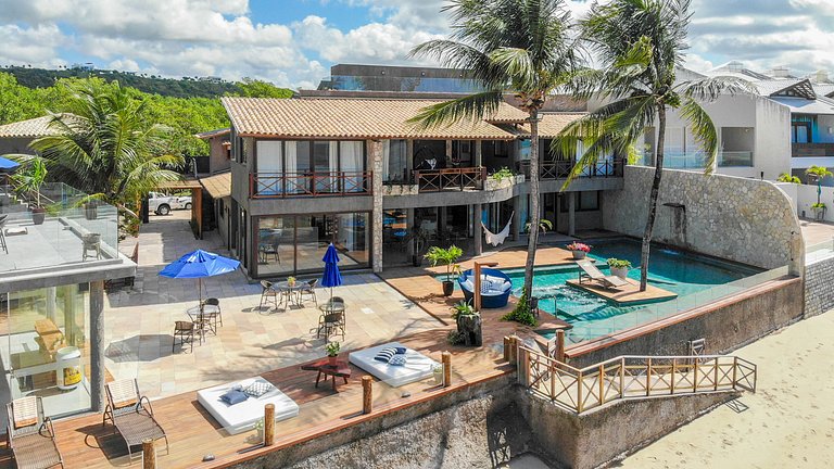 Beachfront house in Barra de São Miguel, Alagoas