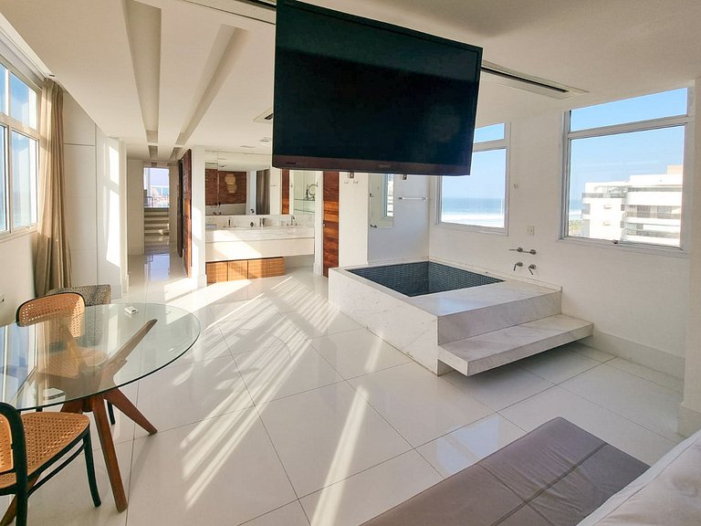 Attico fronte mare a Barra da Tijuca
