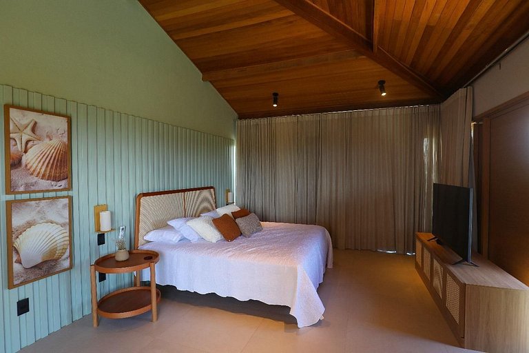 6 bedrooms 100m from the Sea in Praia do Forte