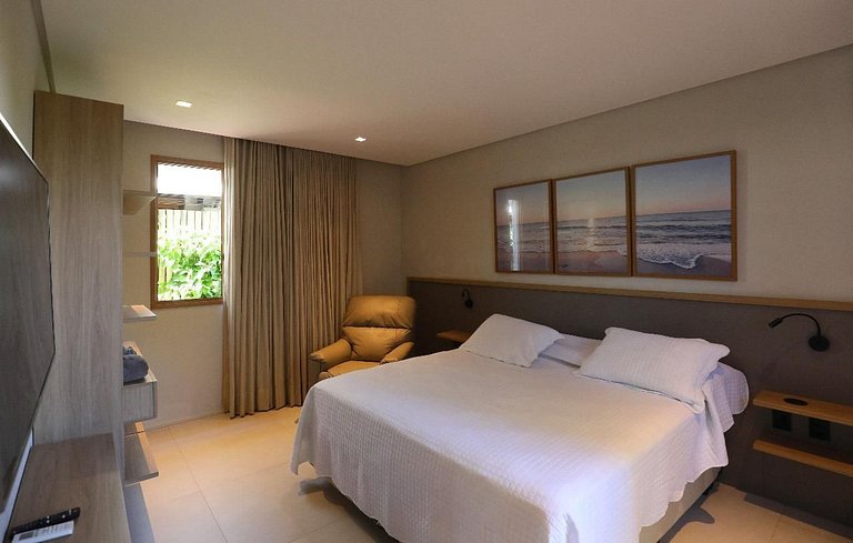 6 Suites à 100 m de la Mer à Praia do Forte