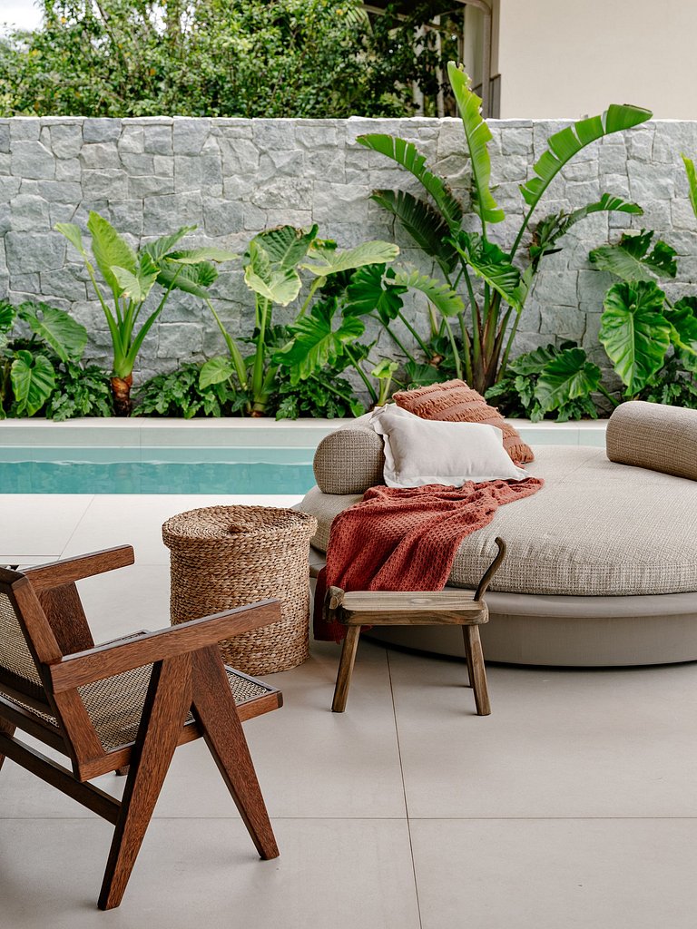 Villa pé na areia em Florianópolis - Flo001