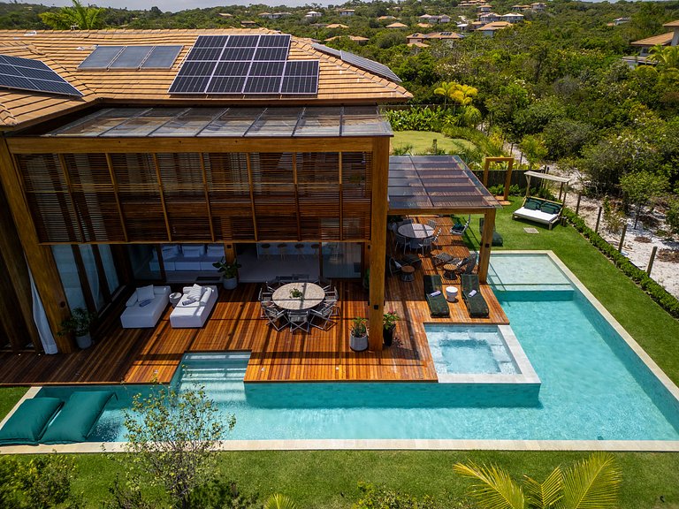 Villa with 7 suites in Praia do Forte - Prf012