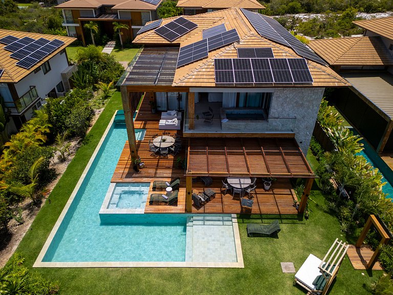 Villa avec 7 suites à Praia do Forte - Prf012